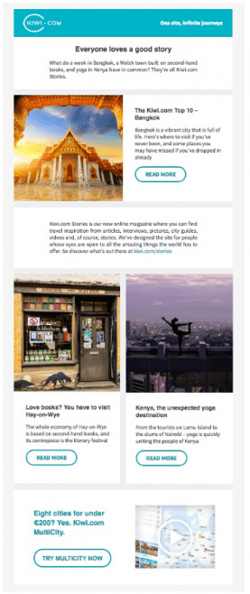 ejemplo de newsleter seo 
